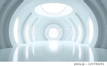 Abstract modern architecture background Abstract modern architecture background 125748261