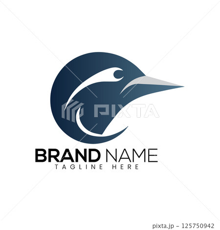 Abstract Vector Brand Icon or Logo Design Template Abstract Vector Brand Icon or Logo Design Template 125750942