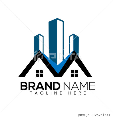 Real Estate Vector Logo Design Template. Real Estate Logo Design Real Estate Vector Logo Design Template. Real Estate Logo Design 125751634