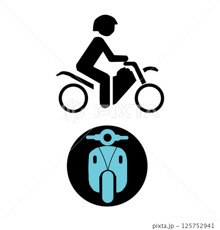 motorbike icon vector illustration symbol design motorbike icon vector illustration symbol design 125752941