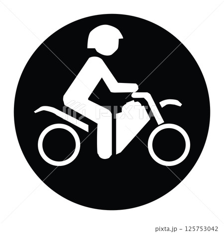 motorbike icon vector illustration symbol design motorbike icon vector illustration symbol design 125753042