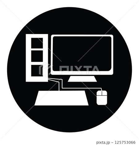 computer icon pc vector illustration symbol design 125753066