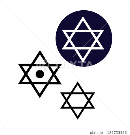 religious symbol, icon illustration religious symbol, icon illustration 125753528
