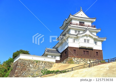 【長崎県】快晴の平戸城跡（天守閣） 125753638