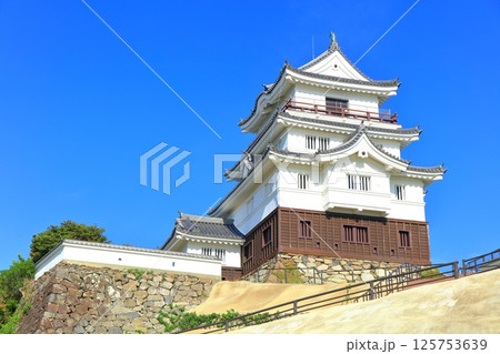 【長崎県】快晴の平戸城跡（天守閣） 125753639