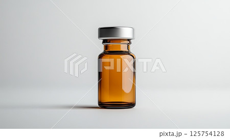 Amber Oil Bottle for Aromatherapy and Skincare 125754128