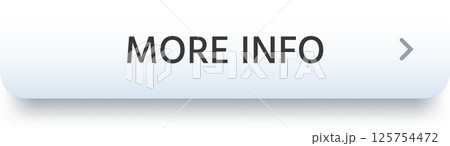 More info button with an arrow pointing to the right, inviting the user to discover more content, information, details, or to expand the section 125754472