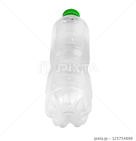 bottle water isolated on white background plastic 125754899