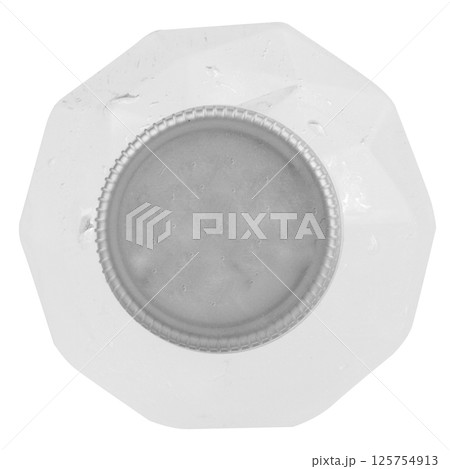 bottle water isolated on white background plastic 125754913