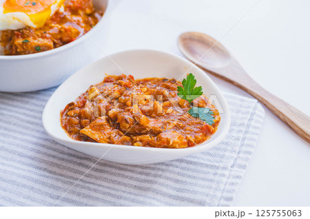 サバ缶カレー 125755063
