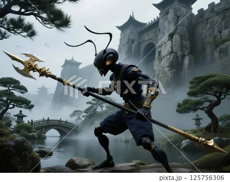 蟻のような宇宙人マンクナワブの守備隊長 125756306