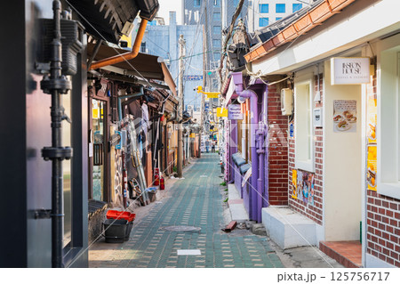 ソウル　韓屋リノベショップが建ち並ぶ益善洞（イクソンドン） 125756717