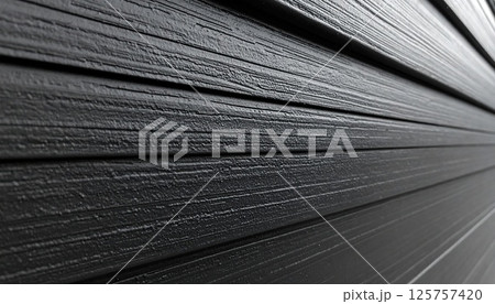 《AI画像》黒いタイルの外壁 《AI画像》黒いタイルの外壁 125757420