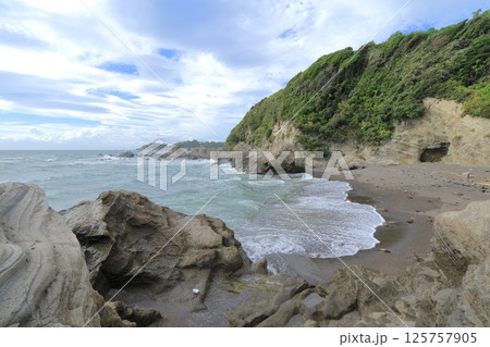 神奈川県・横須賀市・ソレイユの丘・長浜海岸 125757905