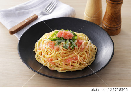 たらこスパゲッティ たらこスパゲッティ 125758303