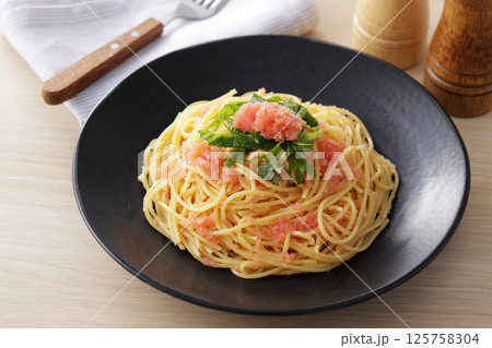 たらこスパゲッティ たらこスパゲッティ 125758304
