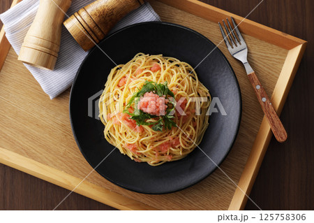 たらこスパゲッティ 125758306