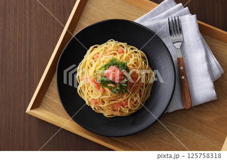 たらこスパゲッティ 125758318