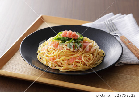 たらこスパゲッティ たらこスパゲッティ 125758325