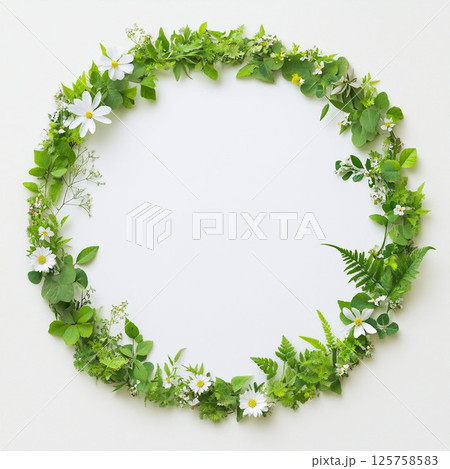 ナチュラルなリース 125758583