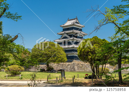 松本城の風景 松本城の風景 125758958