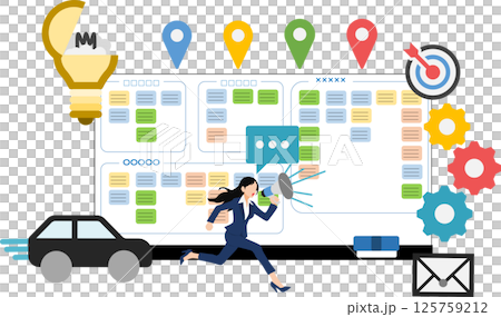 開展新業務的插圖 125759212