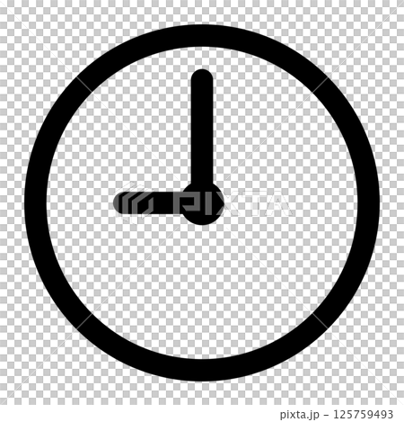 nine o'clock icon 125759493