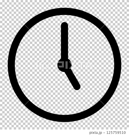 five o'clock icon five o'clock icon 125759510