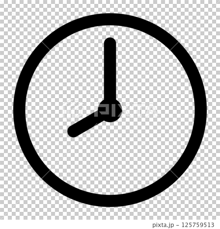 eight o'clock icon 125759513