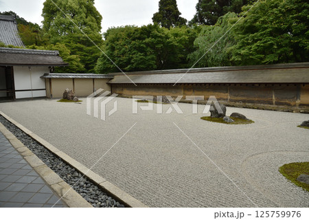 世界遺産龍安寺　石庭(京都市右京区) 125759976
