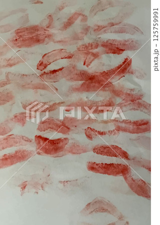 Kissing Lips Vector Set Digital EPS Clipart for Print, Design Branding Kissing Lips Vector Set Digital EPS Clipart for Print, Design Branding 125759991