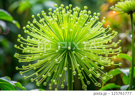 close up of dandelion flower 125761777