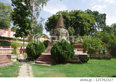 インド 仏教四大聖地 世界遺産ブッダガヤの大菩提寺 インド 仏教四大聖地 世界遺産ブッダガヤの大菩提寺 125762327