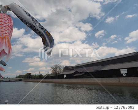 半田運河 125765092