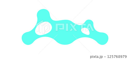 Y2K abstract metaball pattern. Retro icon with modern shape and flat aesthetic. This graphic element embodies 90s vibes and creative design, perfect for decoration trendy visuals. Y2K abstract metaball pattern. Retro icon with modern shape and flat aesthetic. This graphic element embodies 90s vibes and creative design, perfect for decoration trendy visuals. 125768979