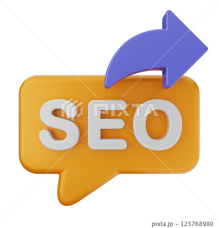 3d search engine optimization icon 3d search engine optimization icon 125768980