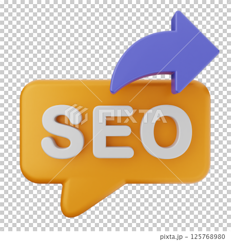 3d search engine optimization icon 3d search engine optimization icon 125768980