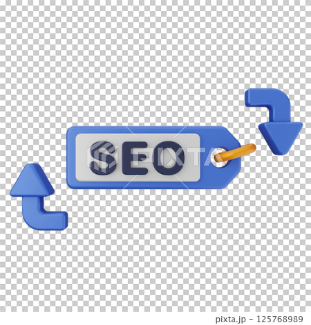 3d search engine optimization icon 3d search engine optimization icon 125768989