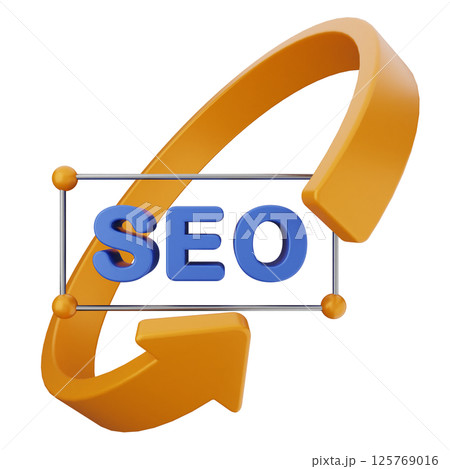 3d search engine optimization icon 3d search engine optimization icon 125769016