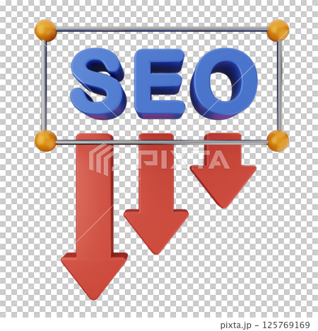 3d search engine optimization icon 3d search engine optimization icon 125769169
