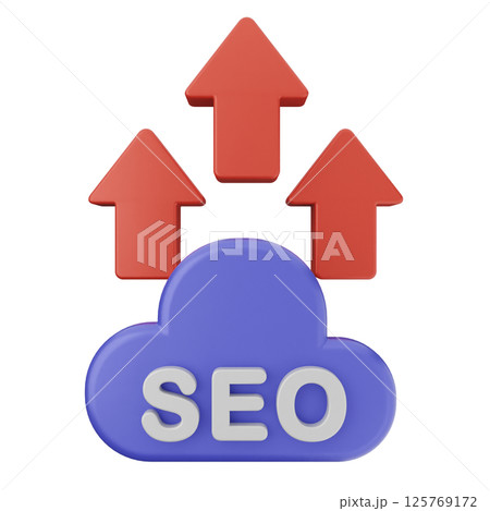 3d search engine optimization icon 3d search engine optimization icon 125769172