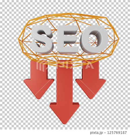 3d search engine optimization icon 3d search engine optimization icon 125769187