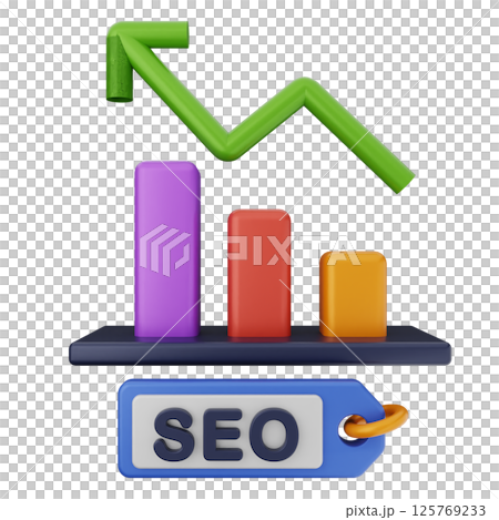 3d search engine optimization icon 3d search engine optimization icon 125769233