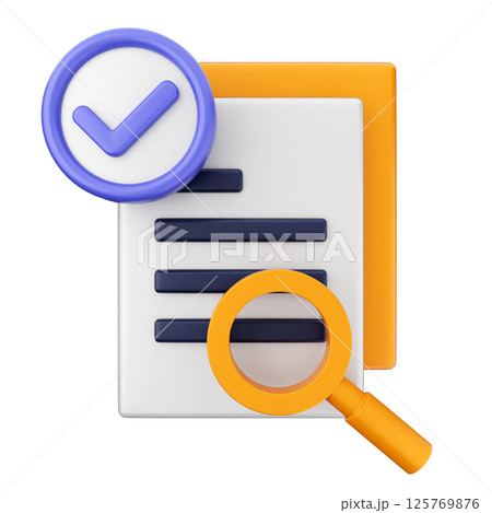 3d verification check mark approve scanning 3d verification check mark approve scanning 125769876