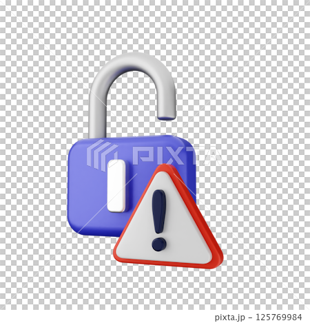 3d security system protection safety firewall 125769984