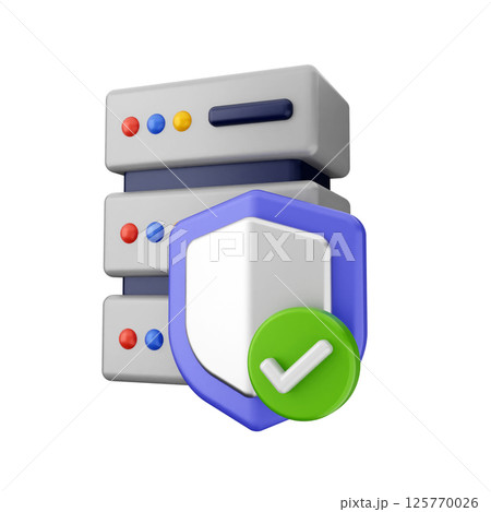 3d security system protection safety firewall 125770026