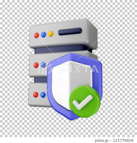 3d security system protection safety firewall 125770026