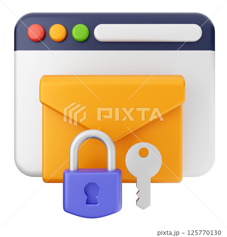 3d security system protection safety firewall 125770130