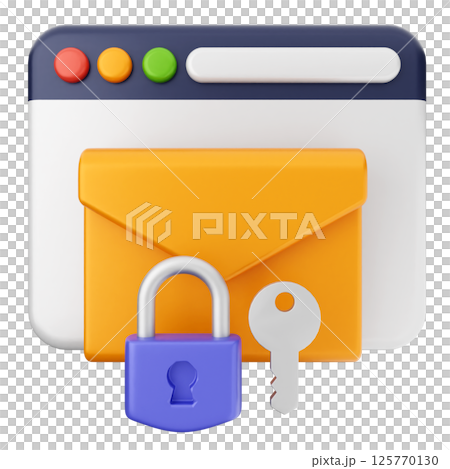 3d security system protection safety firewall 125770130