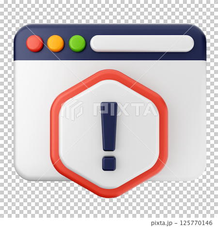 3d security system protection safety firewall 125770146